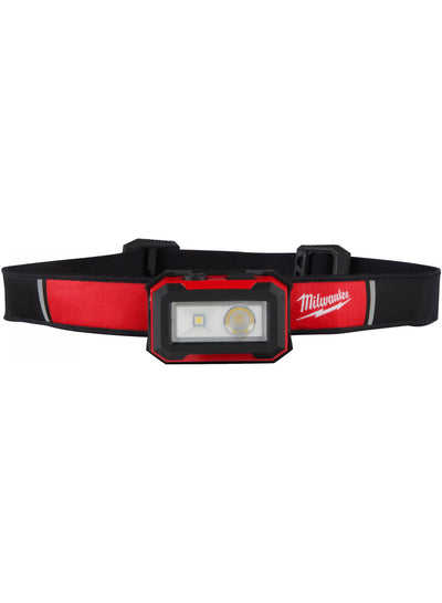 Milwaukee ir hl450 | lampada frontale ricaricabile tramite USB interna | 450 lumen - 4933478587