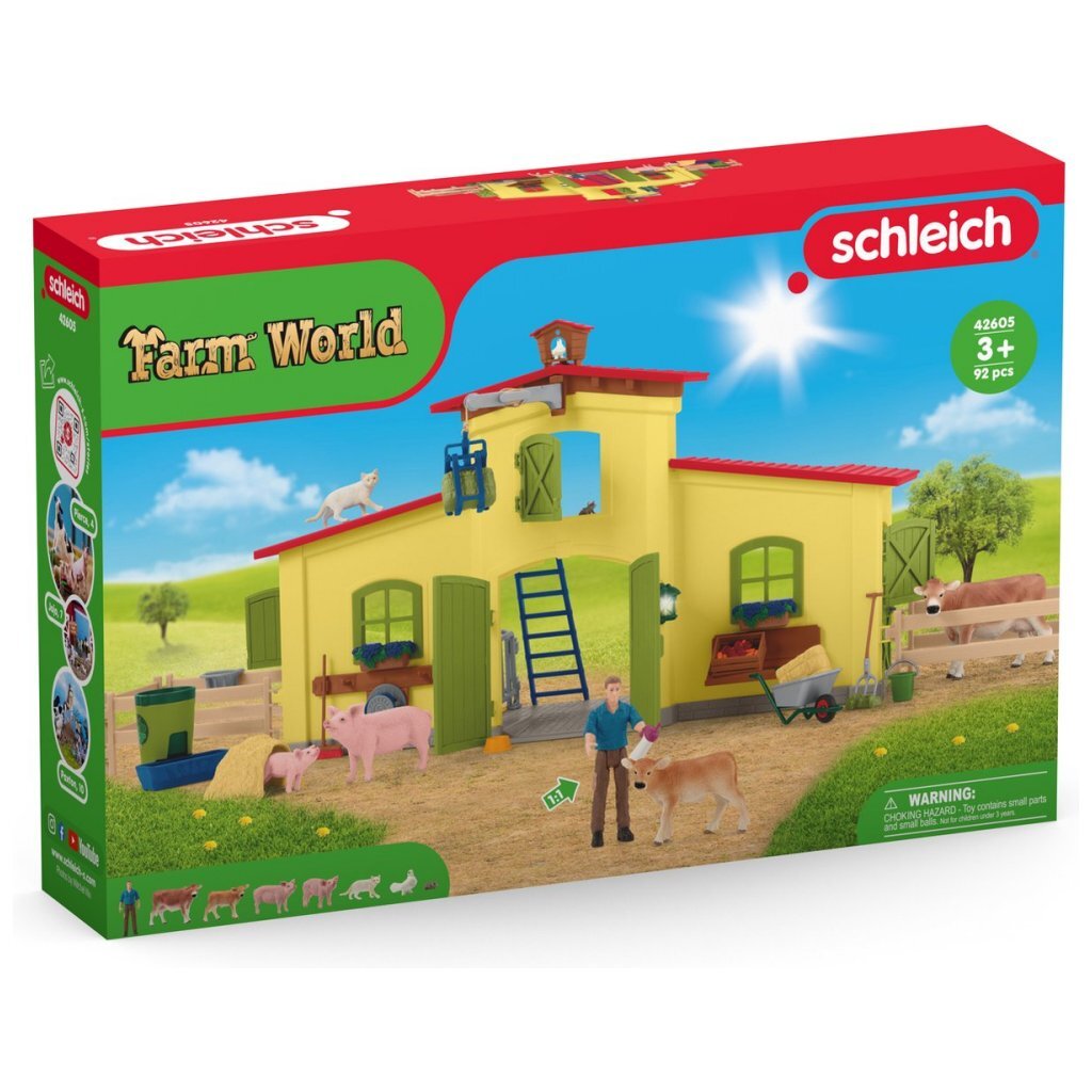 Schleich FARM WORLD Grote Stal 42605