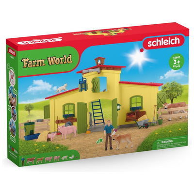 Schleich Farm World World Big Stable 42605