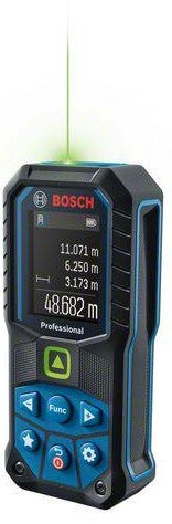 Bosch azul glm 50-25 g | telémetro láser profesional | 2 pilas LR6 de 1,5 V (AA) | ip65 - 0601072v00