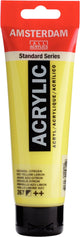 Amsterdam standard series acrylverf tube 120 ml azogeel citroen 267