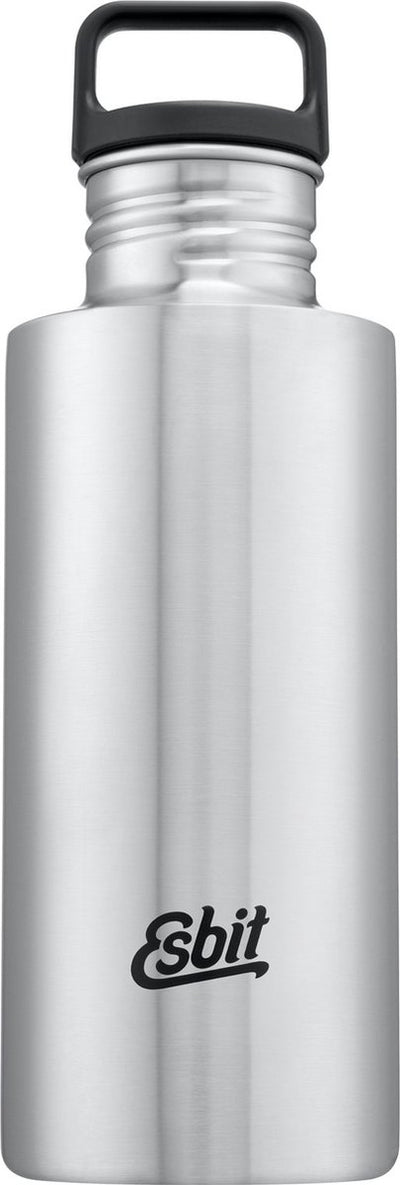 Borraccia Esbit Sculpture - 750 ml - argento - borraccia in acciaio inossidabile - tappo ad anello