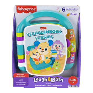 Fisher-Price impara i versi divertenti del libro di fiabe - libro musicale con luci e suoni