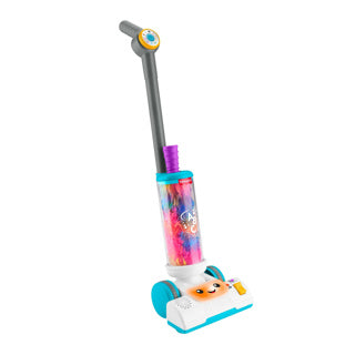 Divertente aspirapolvere 2 in 1 Fisher Price con paletta, luci e musica