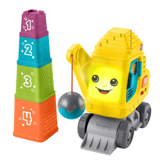 Mattel fisher price tel- en stapelkraan