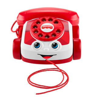 Fisher Price 80 ° telefono rosso