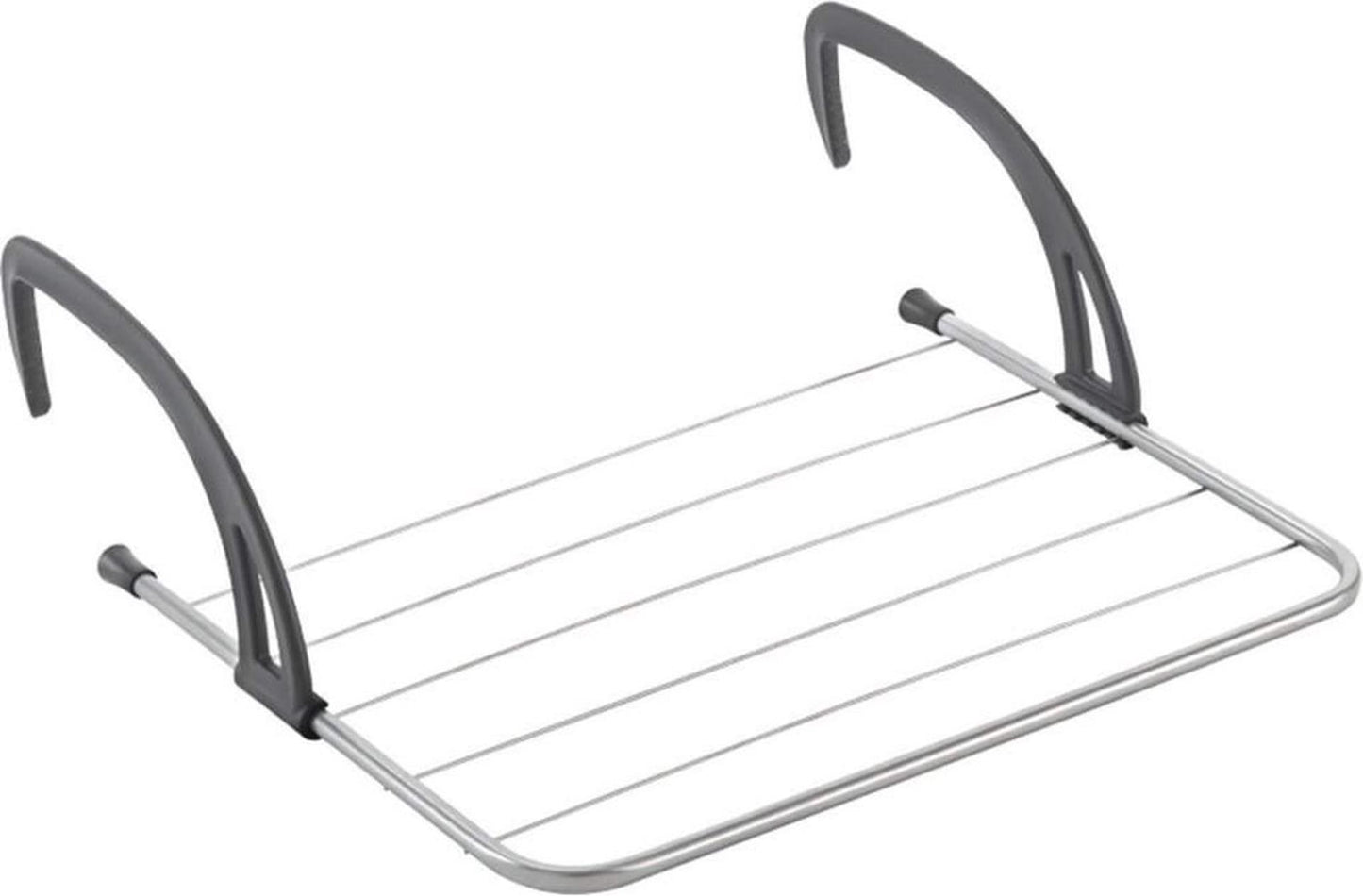 Metaltex metaltex favonio radiador-balkon drablek 3 m drooglijn plateado negro