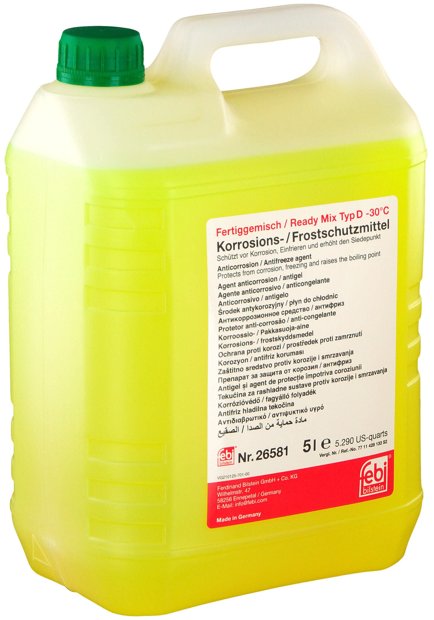 Febi Bilstein Febi Radiator Protection Agent Mixture Ready-Made Tipo D