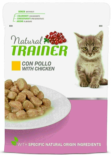 Natural trainer Cat kitten junior chicken pouch
