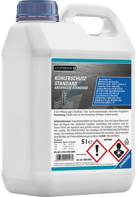 Corexx kühlerschutz standard g11 anti-freeze standard 5 l (g11)