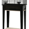 Zolux Bird Cage Chic loft con muebles negros