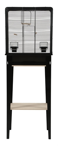 Zolux Bird Cage Chic Loft con mobili neri