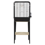 Zolux Bird Cage Chic Loft con mobili neri - afbeelding 1