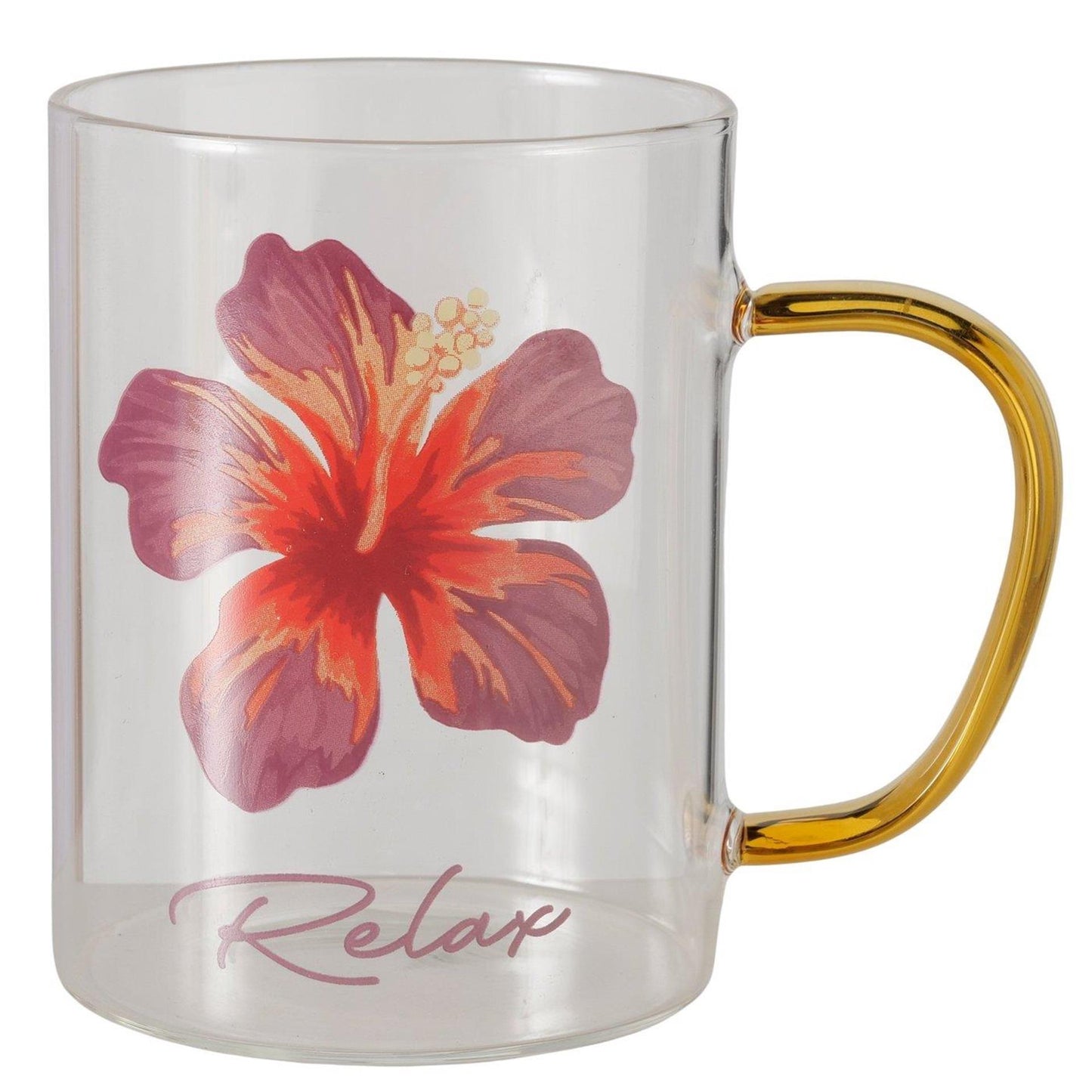 Boltze home mug ibisco 400ml ø8xh11cm