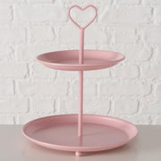 Boltze home etagã¨re posita roze ø21xh25cm - afbeelding 2