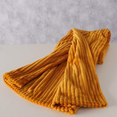 Boltze coperta da soggiorno per la casa arancione 180x130 cm