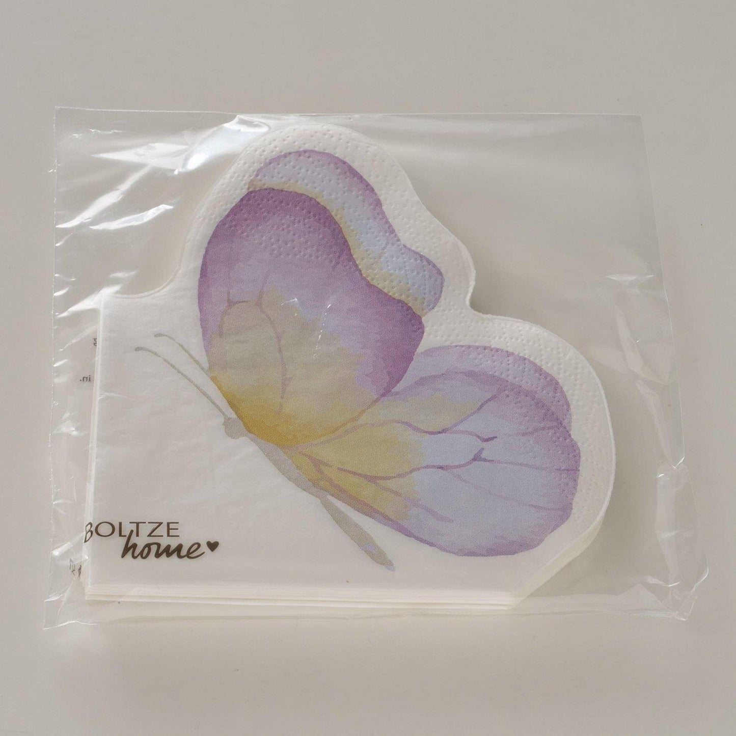 Boltze home servilletas mariposa 16x15cm