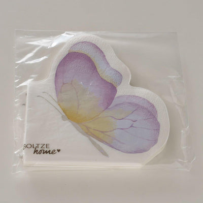 Boltze home servilletas mariposa 16x15cm
