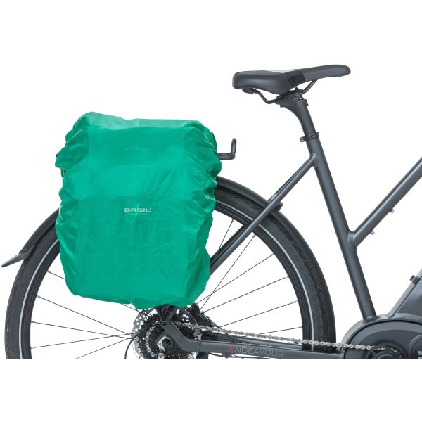 Basild Discovery365d Bag de bicicleta doble Melee negro