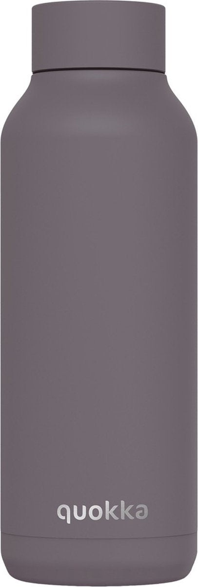 Quokka drinkfles rvs solid grey 510 ml