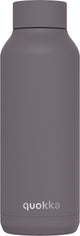 Quokka drinkfles rvs solid grey 510 ml