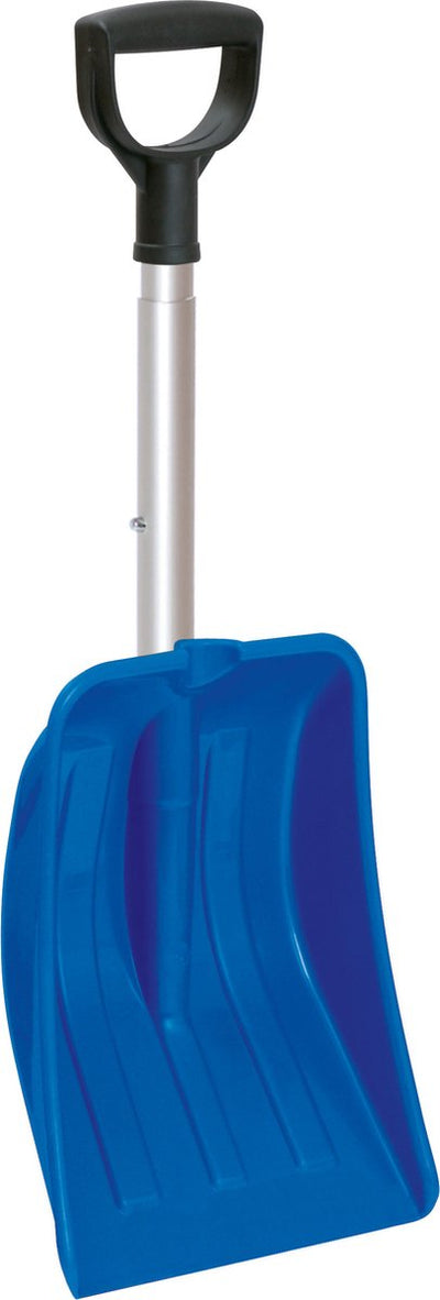 Prosperplast sneeuwschep - uitschuifbaar - kinderen - blauw - kunststof - sneeuwschuiver