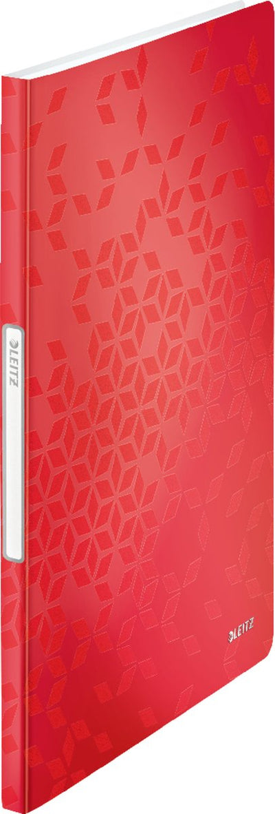 Leitz wow show album - flexible pp - a4 - 20 covers - red