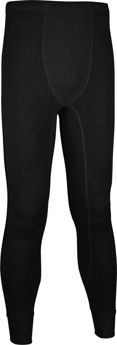Avento thermobroek - mannen - zwart - maat l - elastische taille