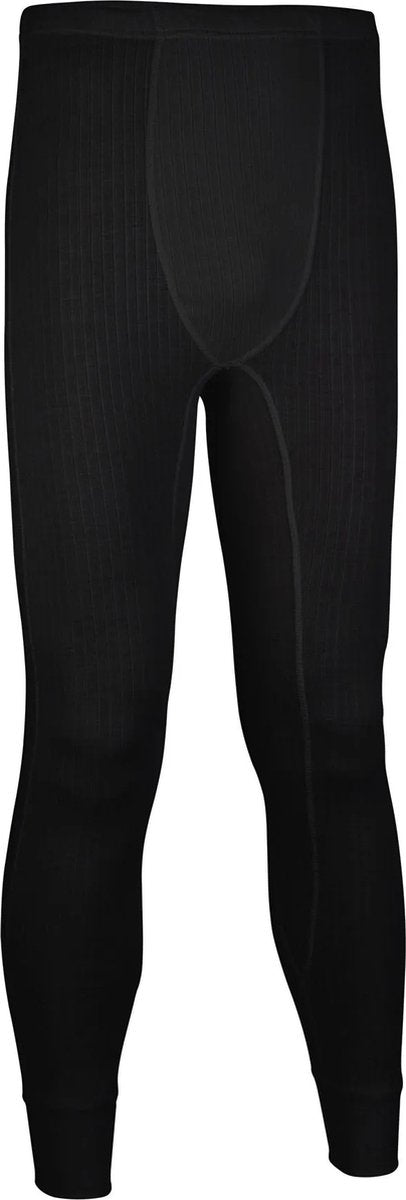 Avento thermobroek - mannen - zwart - maat l - elastische taille