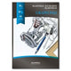 Milliliterpapier gelro mid51 80g m2 a4 wit blauw
