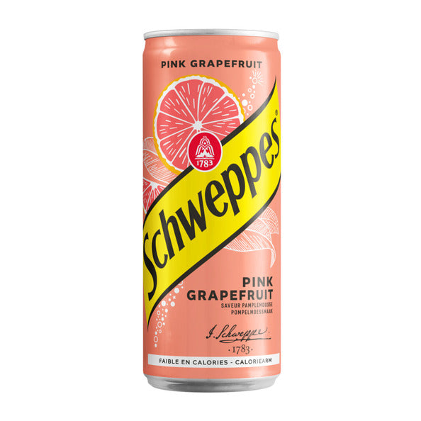 Lata Schweppes rosa (24x 33cl)