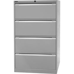 Archivador bisley df4645 gris claro 4 cajones