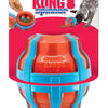 Kong Treat Spinner Feed Snack Dispenser Blu arancione