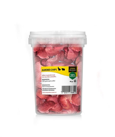 Chips de fresa utopía