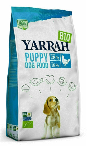 Yarrah Dog blocchi biologici di pollo da cucciolo