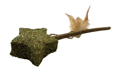 Croci Euphoria Stick Catnip Star con piume