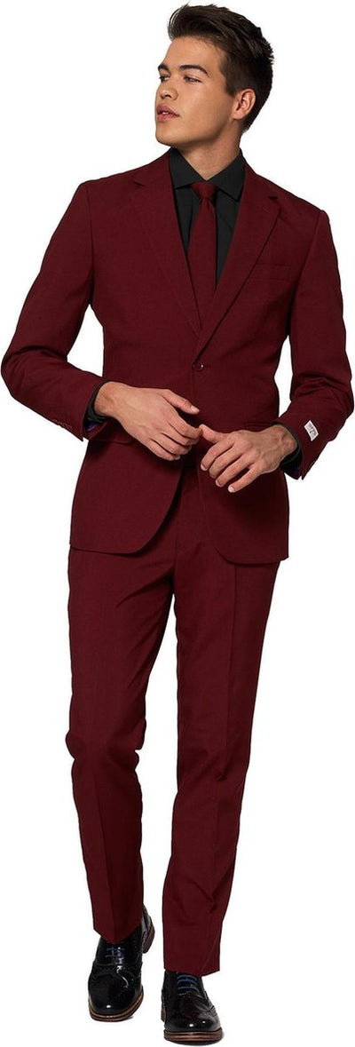 Opposuits blazing burgundy - traje de hombre - rojo burdeos - talla 54