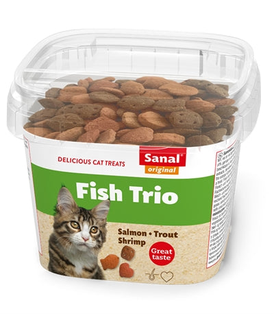 Tazza di snack del trio di pesce gatto sanal