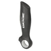 Zoom Handvat bar-end - Anatomische vorm - 1 set (2 bar ends) - 22,2 mm doorsnede - Aluminium - 138 gr paar - Zwart