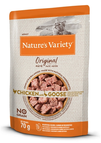 Nature varietà di pollo d'oca per pouch originale