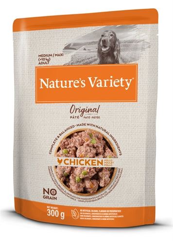 Varietà di nature Varietà per adulti originale Maxi maxi pollo Chicken No Grain