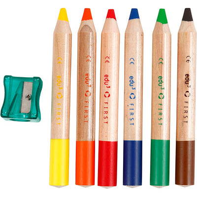 Edu3 edu first, espesor 13 mm, relleno 8 mm, 6 piezas 1 caja
