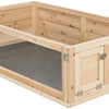 Trixie indoor ren cavia hout plexiglas