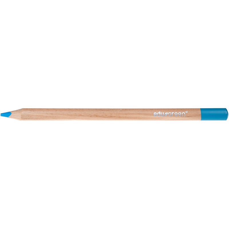 Matite colorate EDU3 EDUGREEN JUMBO, RIMPIONE 5 mm, azzurro, 1 pezzo 1 scatola
