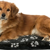 Trixie Dog Cushion Jimmy Oval Black con Pootprint
