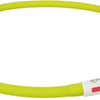 Trixie Collar USB Silicone Luminous Green ricaricabile