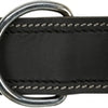 Trixie collare per cani rustico in pelle grassa battito cardiaco nero