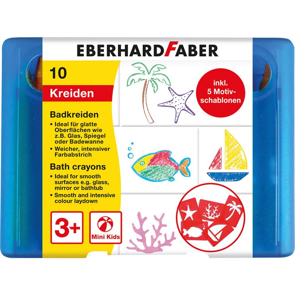 Eberhard Faber EF-524110 BATH BACK 10 pezzi Scatola di stoccaggio incl