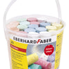 Eberhard Faber EF-526520 Sidewalk Chalk Glitter 20 piezas en Emmer