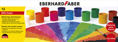 Eberhard Faber Eberhard Faber EF-575613 Set di vernici 13 barattoli pronti